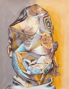 Untitled (Yellow and Gray)